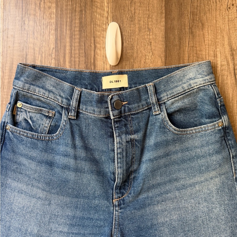 DL1961 PATTI STRAIGHT Women’s Blue Jeans 27 PATTI DROIT. 68.6 CM - Picture 2 of 7